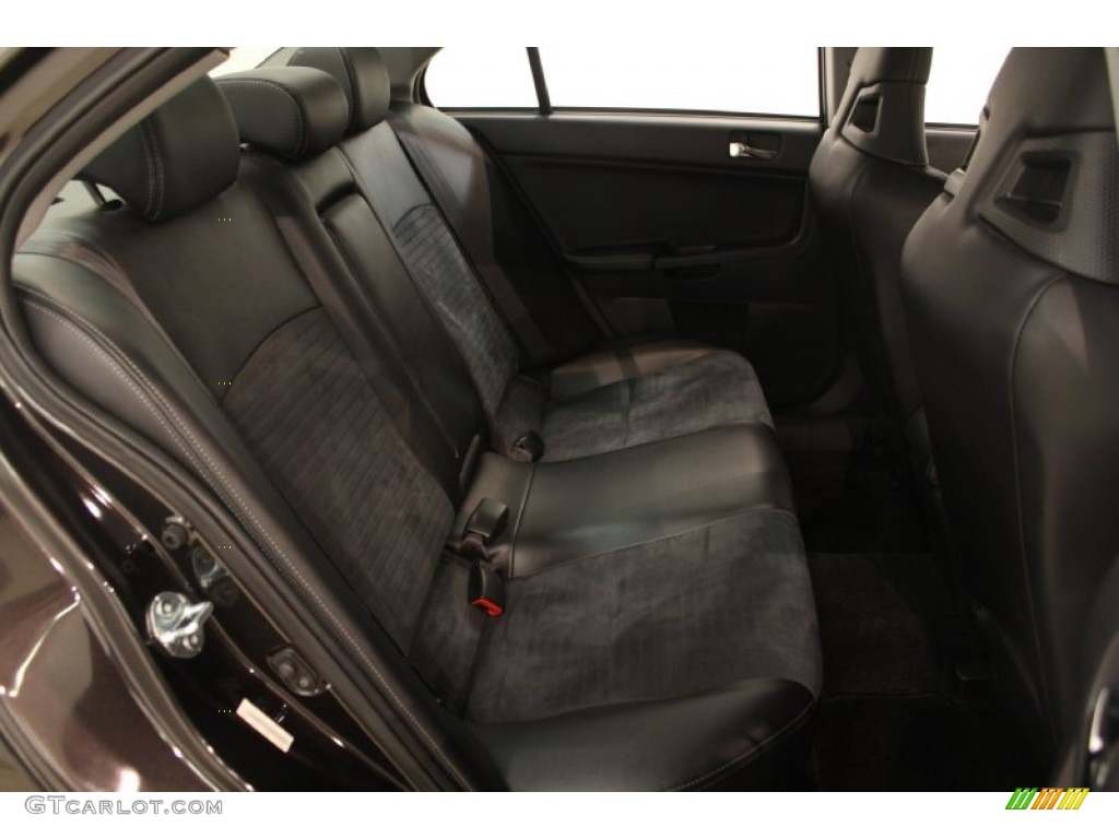 Black Interior 2008 Mitsubishi Lancer Evolution MR Photo #60757310