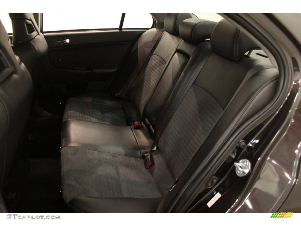 Black Interior 2008 Mitsubishi Lancer Evolution MR Photo #60757321