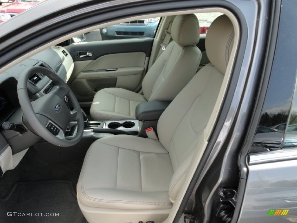 2012 Fusion SEL V6 - Sterling Grey Metallic / Medium Light Stone photo #8