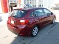 2012 Camellia Red Pearl Subaru Impreza 2.0i 5 Door  photo #11