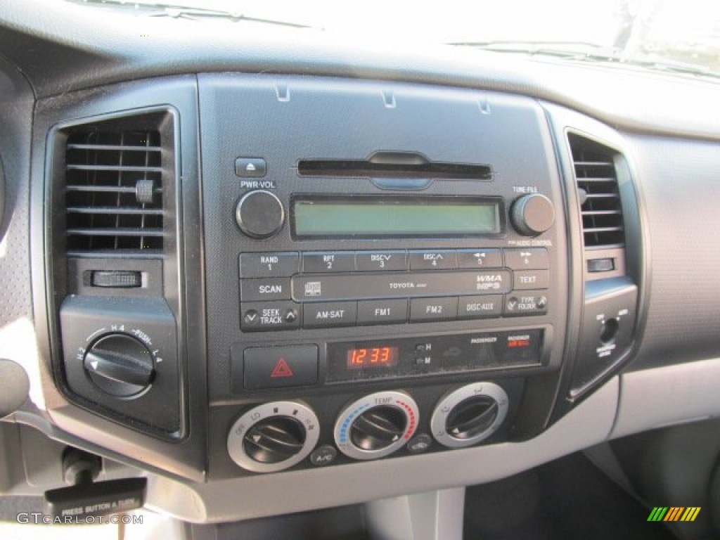 2009 Tacoma Access Cab 4x4 - Black Sand Pearl / Graphite Gray photo #18