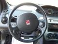 Grey 2004 Saturn ION 2 Quad Coupe Steering Wheel