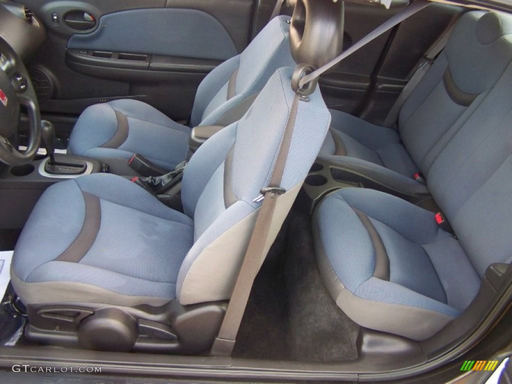 Grey Interior 2004 Saturn ION 2 Quad Coupe Photo #60759233