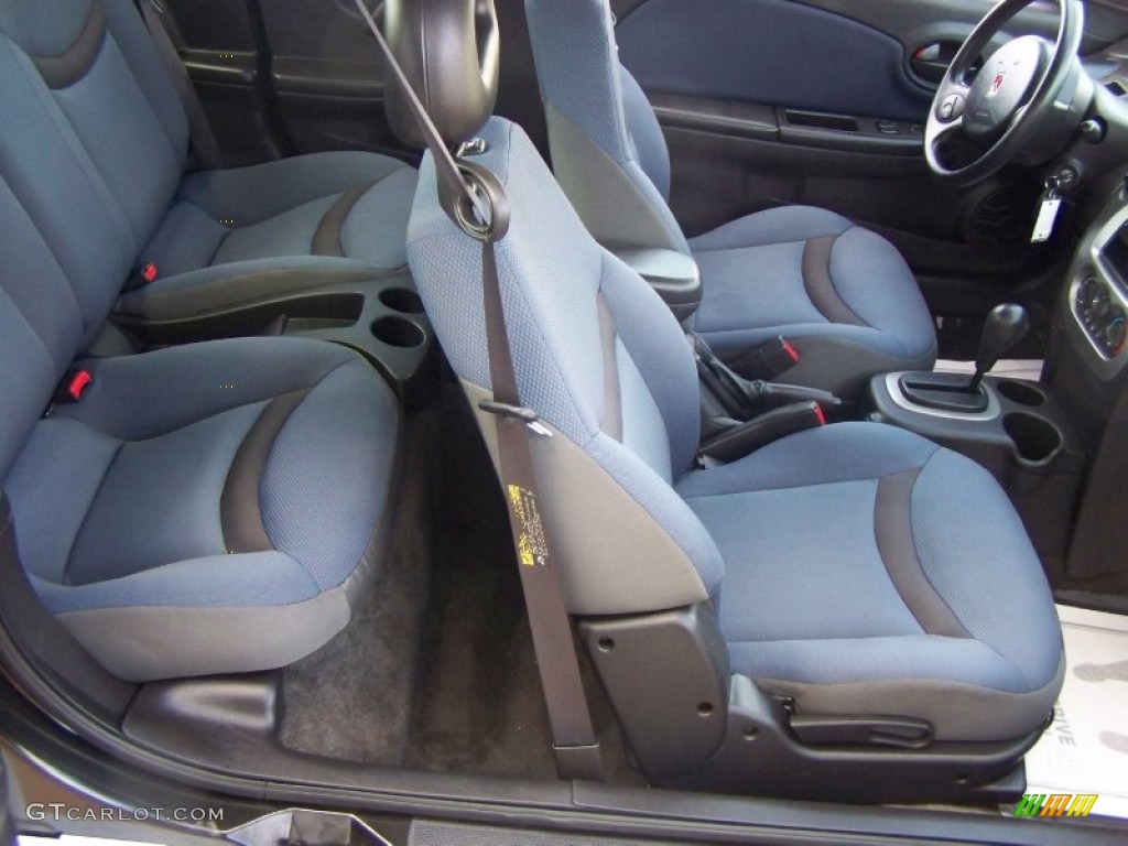 Grey Interior 2004 Saturn ION 2 Quad Coupe Photo #60759244