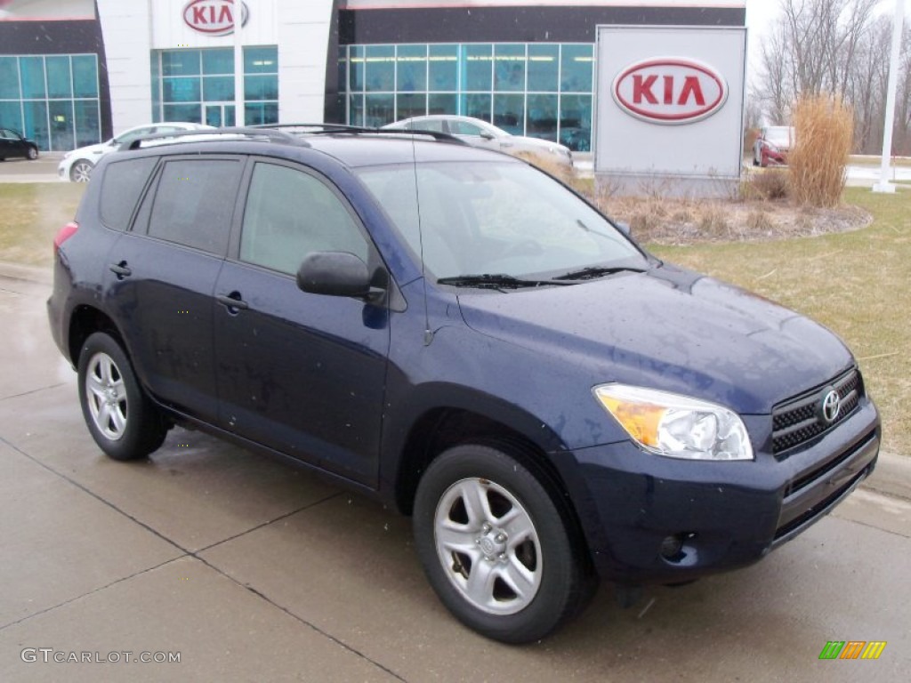 2007 RAV4 4WD - Nautical Blue Metallic / Ash Gray photo #2
