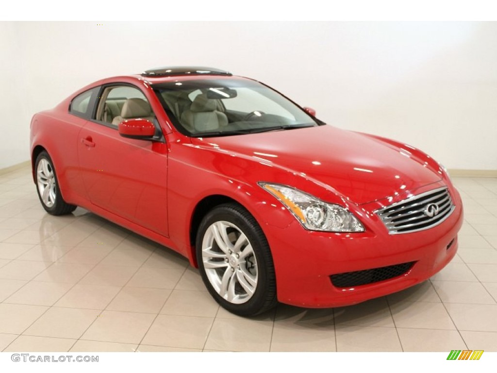 Vibrant Red 2010 Infiniti G 37 x AWD Coupe Exterior Photo #60759791
