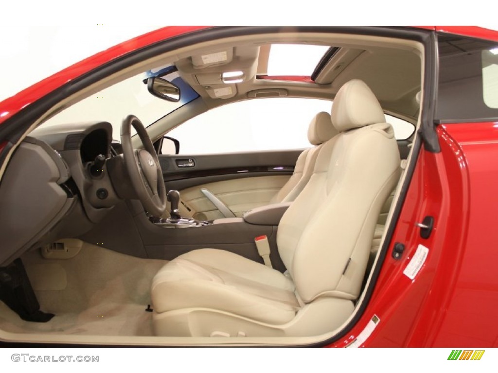 Wheat Interior 2010 Infiniti G 37 x AWD Coupe Photo #60759860
