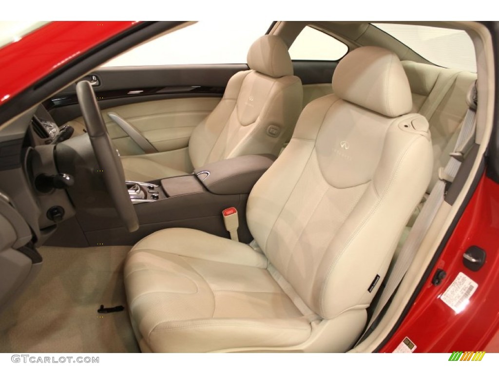 Wheat Interior 2010 Infiniti G 37 x AWD Coupe Photo #60759869
