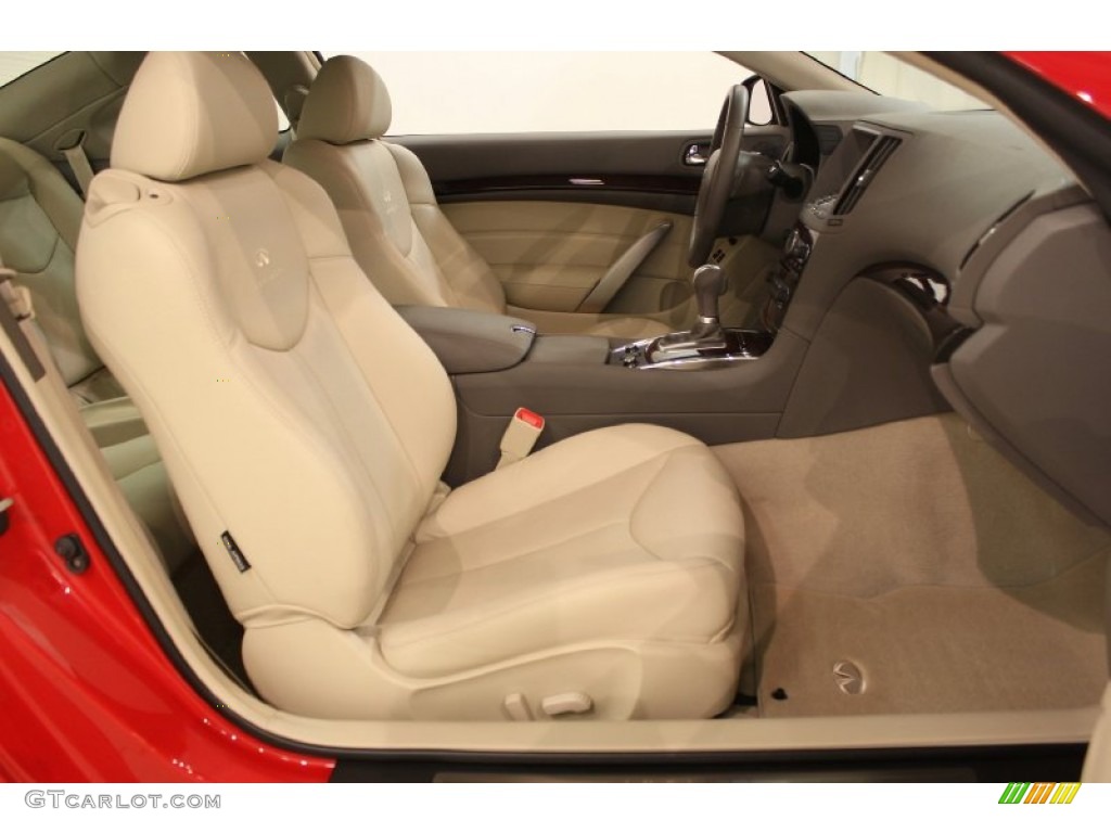 Wheat Interior 2010 Infiniti G 37 x AWD Coupe Photo #60760004