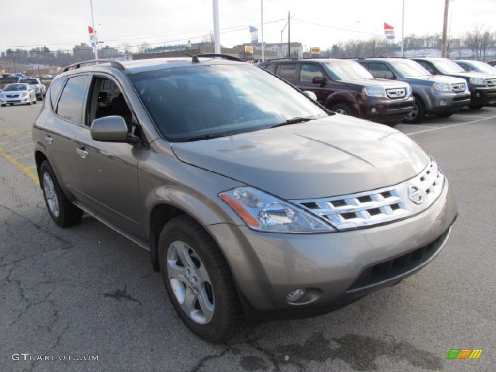 2003 Murano SL AWD - Polished Pewter Metallic / Charcoal photo #8