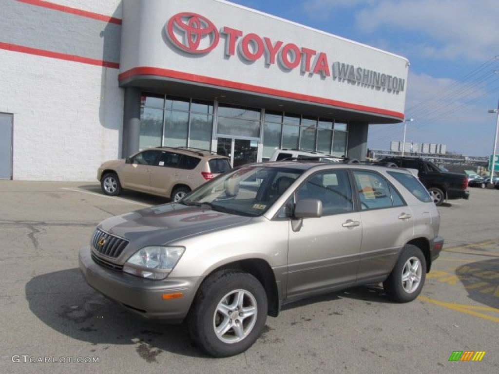2001 RX 300 AWD - Burnished Gold Metallic / Ivory photo #1