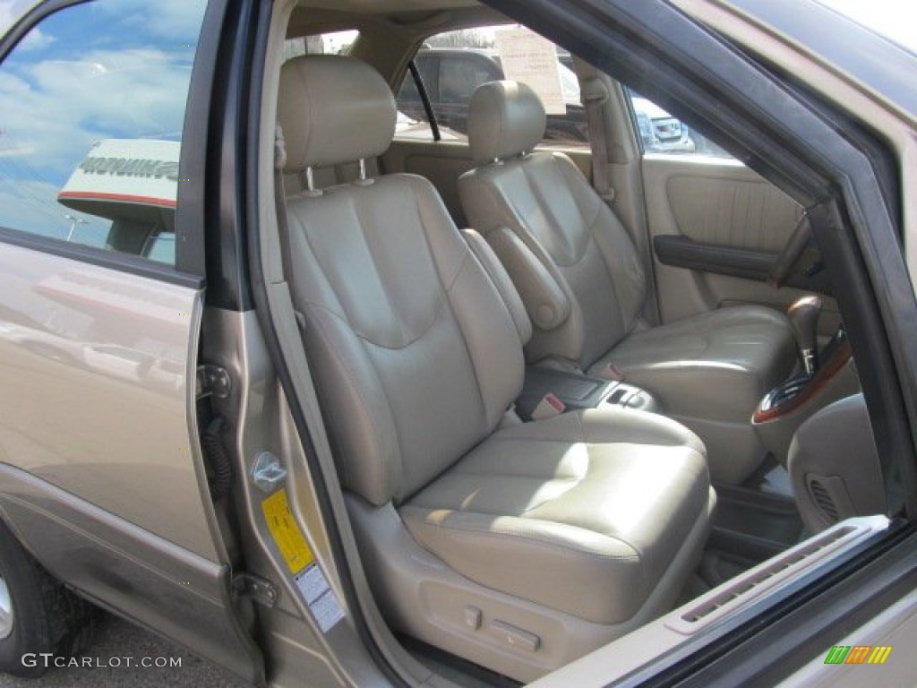2001 RX 300 AWD - Burnished Gold Metallic / Ivory photo #11
