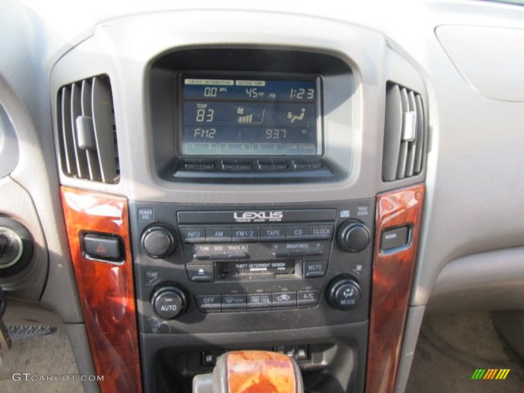 2001 RX 300 AWD - Burnished Gold Metallic / Ivory photo #15