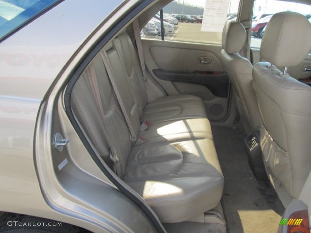 2001 RX 300 AWD - Burnished Gold Metallic / Ivory photo #18
