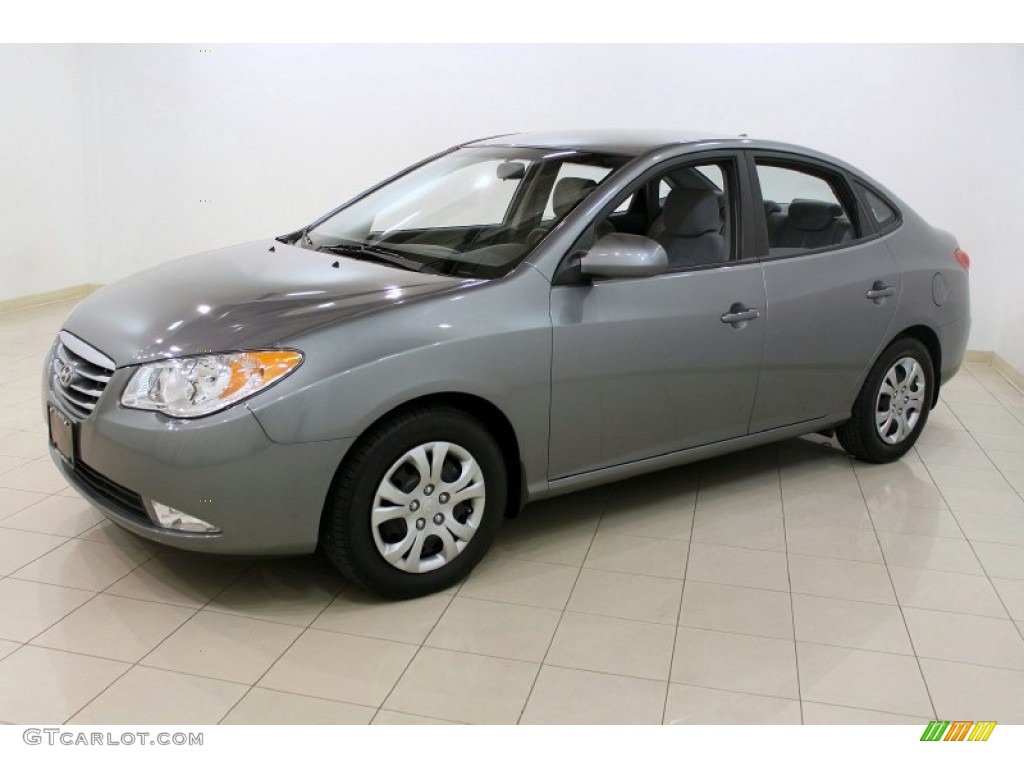 2010 Elantra GLS - Carbon Gray Mist / Gray photo #3