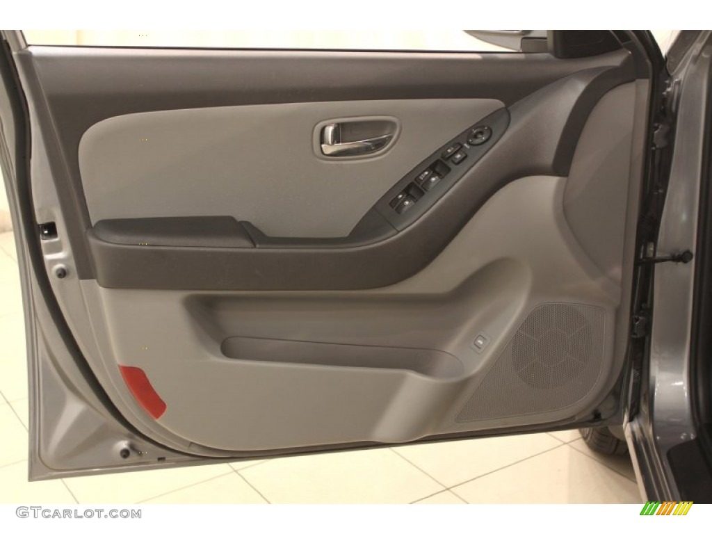 2010 Elantra GLS - Carbon Gray Mist / Gray photo #5