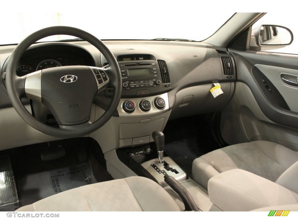 2010 Elantra GLS - Carbon Gray Mist / Gray photo #7