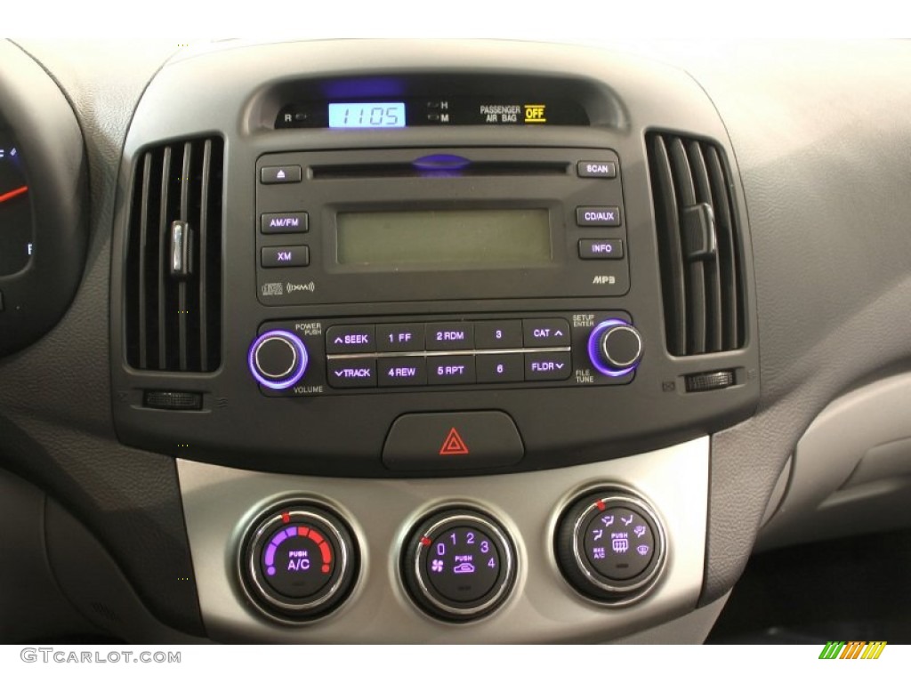 2010 Elantra GLS - Carbon Gray Mist / Gray photo #10