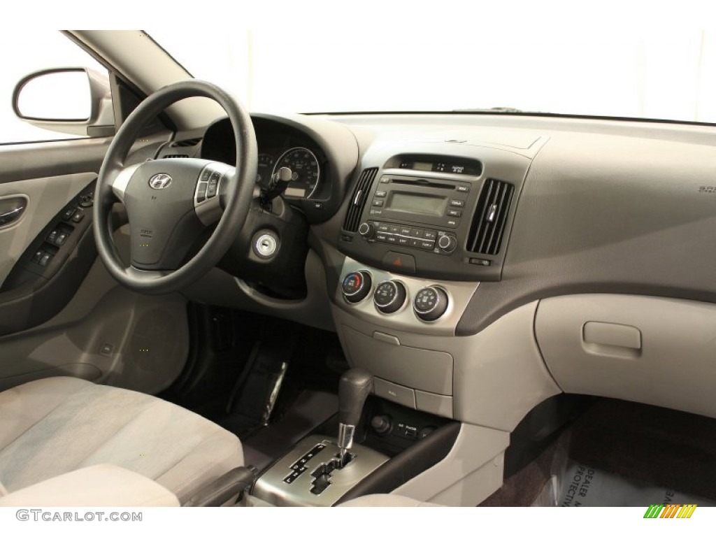 2010 Elantra GLS - Carbon Gray Mist / Gray photo #15