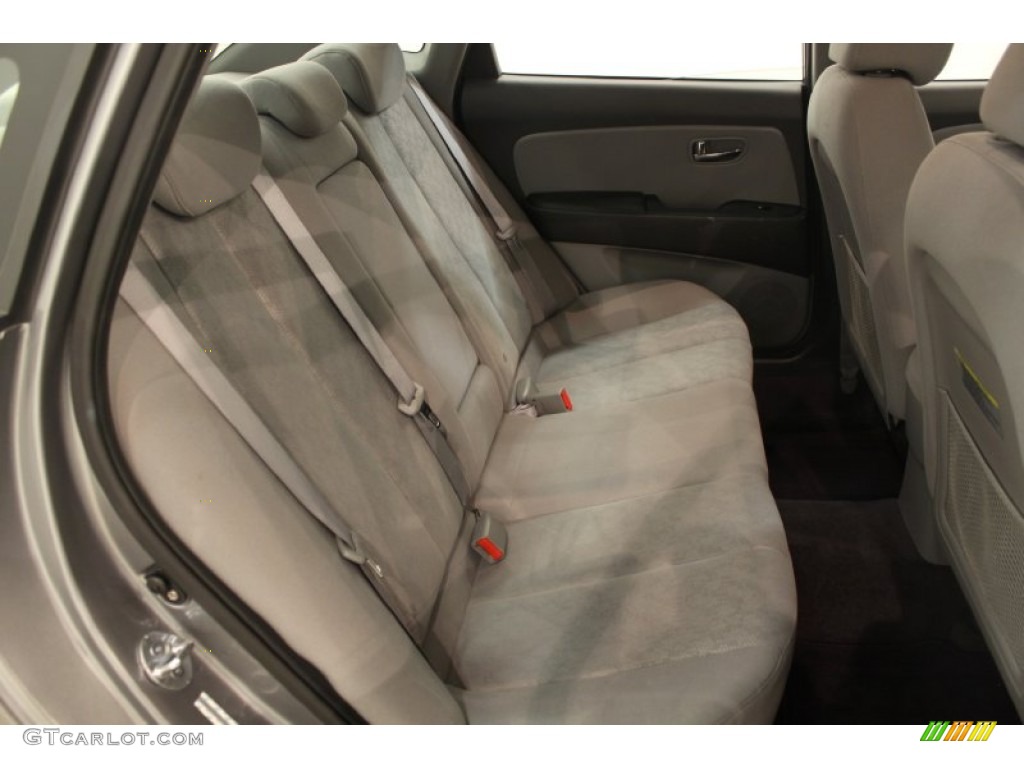 2010 Elantra GLS - Carbon Gray Mist / Gray photo #17