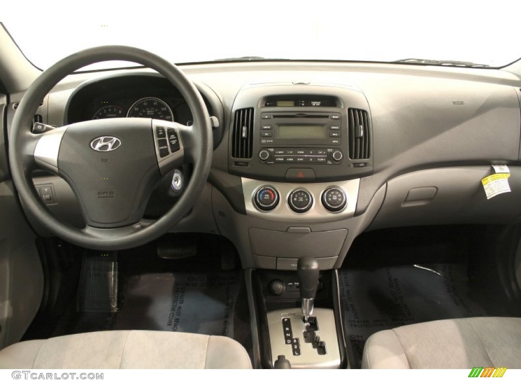 2010 Elantra GLS - Carbon Gray Mist / Gray photo #19