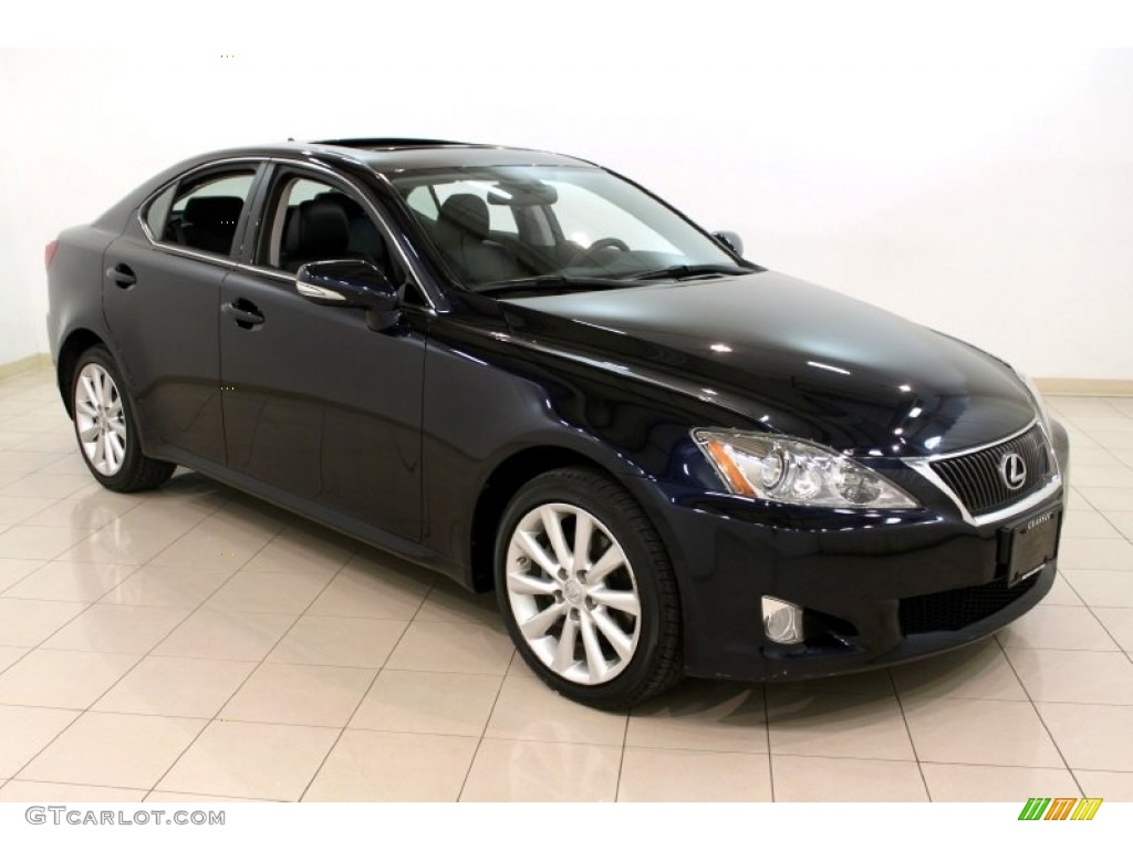 Black Sapphire Pearl 2009 Lexus IS 250 AWD Exterior Photo #60761129