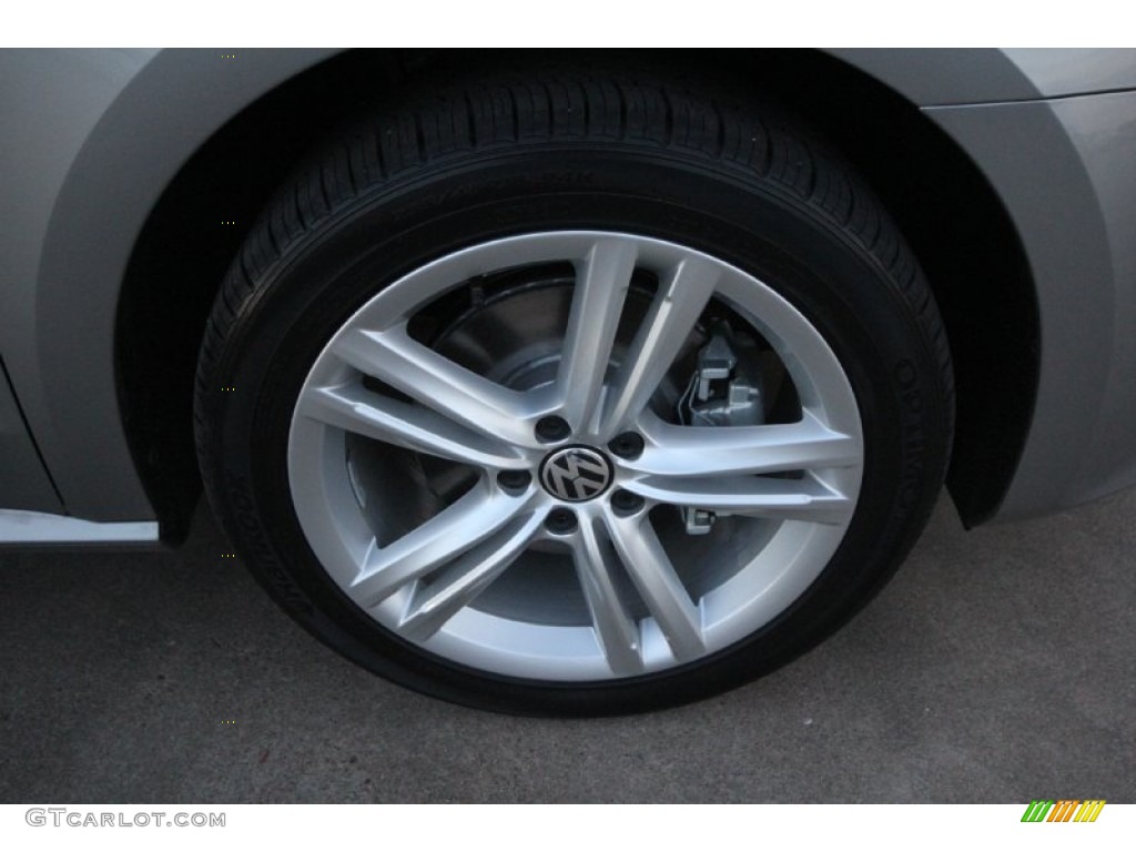 2012 Passat TDI SE - Tungsten Silver Metallic / Titan Black photo #3