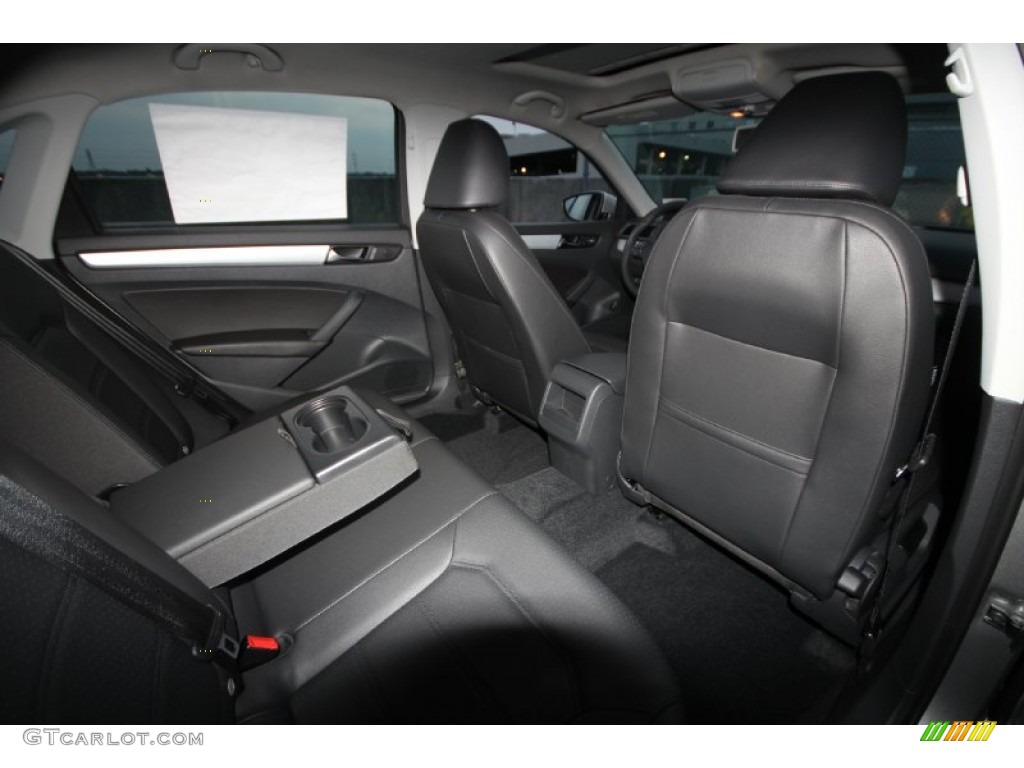 2012 Passat TDI SE - Tungsten Silver Metallic / Titan Black photo #12