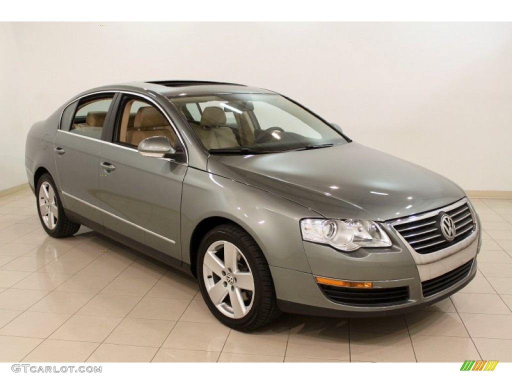 2008 Passat Komfort Sedan - Granite Green / Pure Beige photo #1