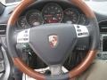Sea Blue 2008 Porsche 911 Targa 4 Steering Wheel
