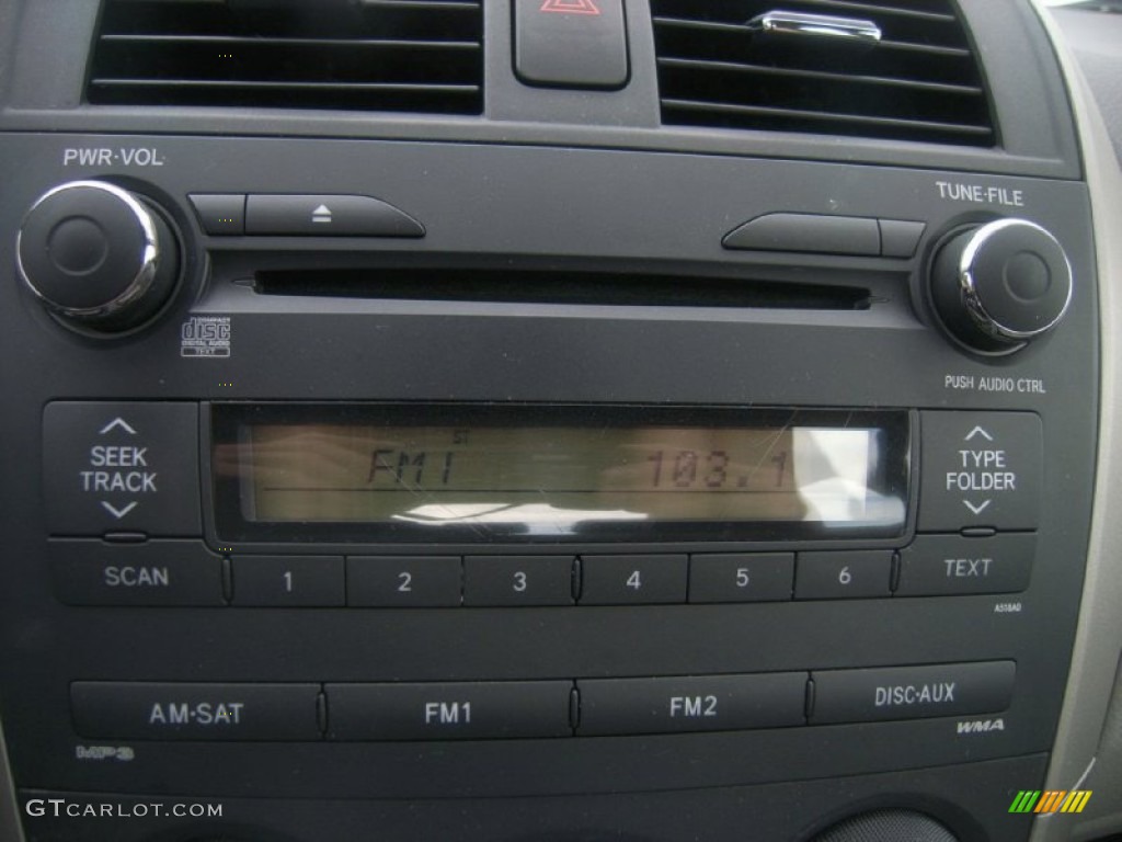 2010 Toyota Corolla S Audio System Photo #60762623
