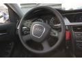 Black 2012 Audi A4 2.0T quattro Sedan Steering Wheel