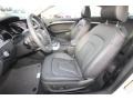 2012 Audi A5 Black Interior Front Seat Photo