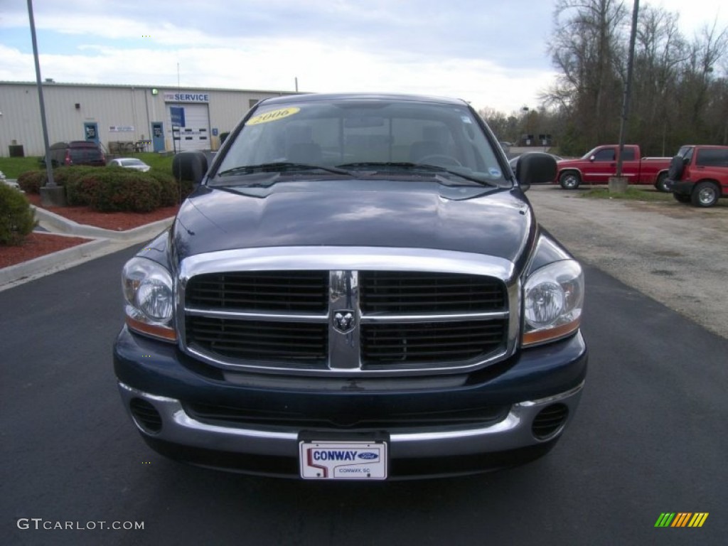 2006 Ram 1500 SLT Regular Cab - Patriot Blue Pearl / Medium Slate Gray photo #2