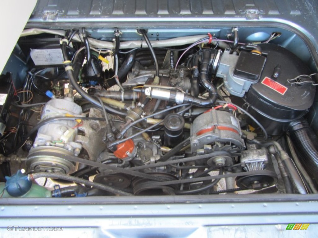 1987 Volkswagen Vanagon GL Camper 2.1 Liter OHV 8-Valve Horizontally Opossed 4 Cylinder Engine Photo #60764423