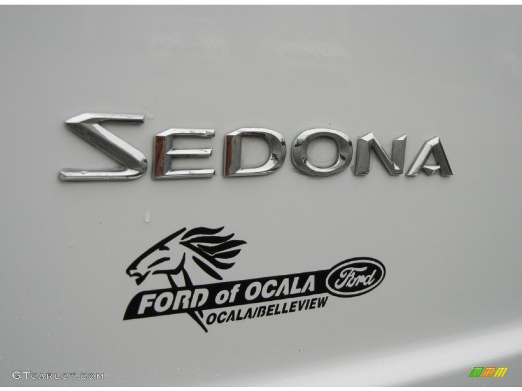 2004 Sedona EX - Clear White / Beige photo #9