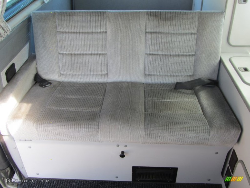Grey Interior 1987 Volkswagen Vanagon GL Camper Photo #60764673