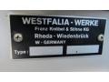 1987 Volkswagen Vanagon GL Camper Info Tag