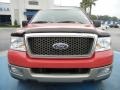 2005 Bright Red Ford F150 Lariat SuperCrew  photo #8