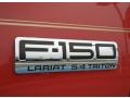 2005 Bright Red Ford F150 Lariat SuperCrew  photo #9
