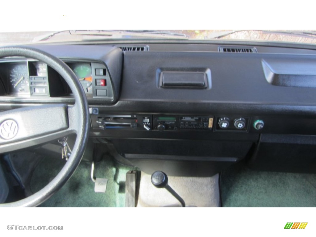 1987 Volkswagen Vanagon GL Camper Grey Dashboard Photo #60764888