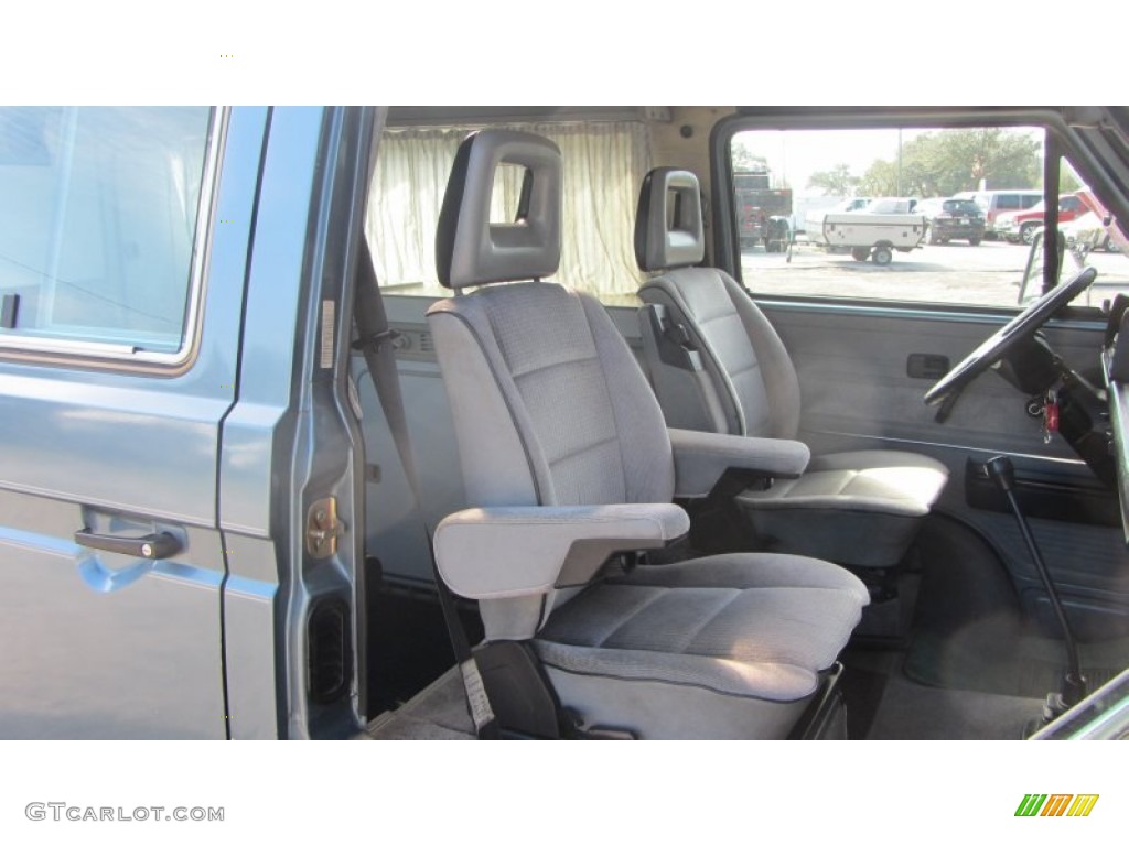 Grey Interior 1987 Volkswagen Vanagon GL Camper Photo #60764902