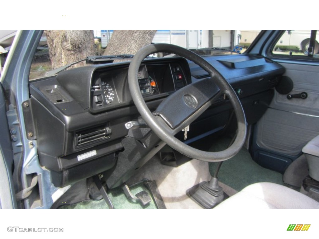 Grey Interior 1987 Volkswagen Vanagon GL Camper Photo #60764918