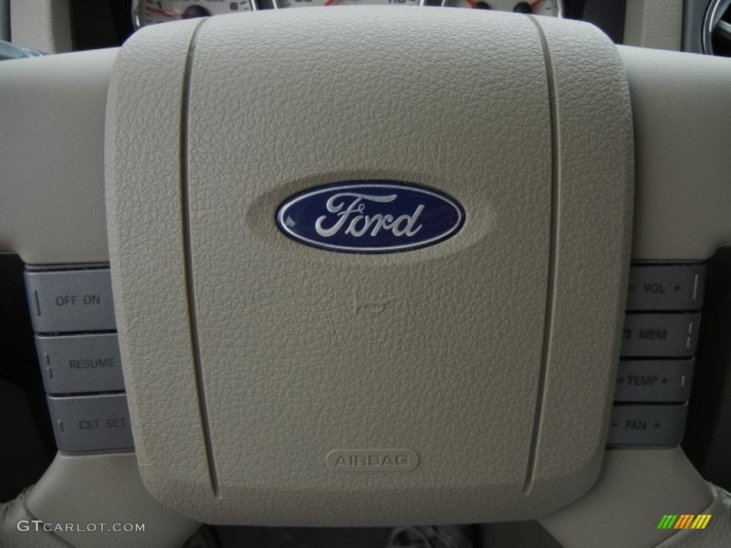 2005 F150 Lariat SuperCrew - Bright Red / Tan photo #23