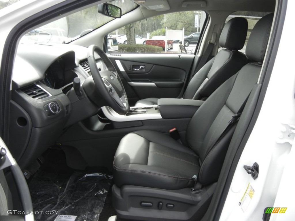 2012 Edge SEL - White Platinum Metallic Tri-Coat / Charcoal Black photo #5