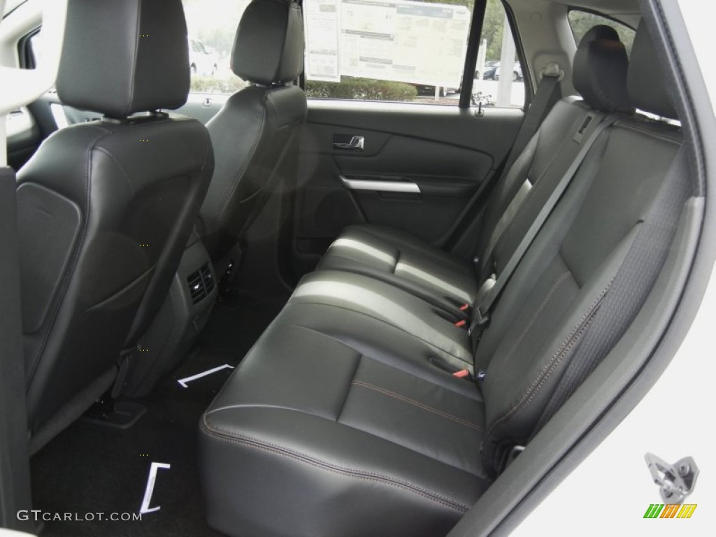 2012 Edge SEL - White Platinum Metallic Tri-Coat / Charcoal Black photo #6