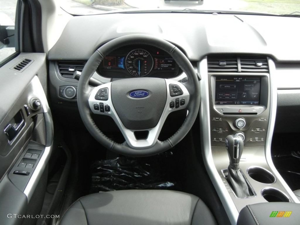 2012 Edge SEL - White Platinum Metallic Tri-Coat / Charcoal Black photo #7