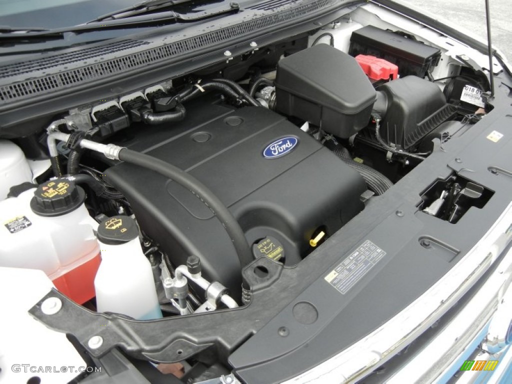 2012 Edge SEL - White Platinum Metallic Tri-Coat / Charcoal Black photo #11