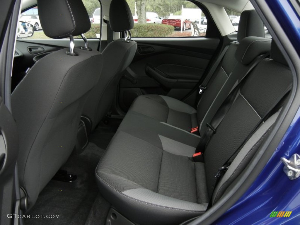 2012 Focus S Sedan - Sonic Blue Metallic / Charcoal Black photo #6