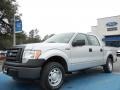 Ingot Silver Metallic - F150 XL SuperCrew Photo No. 1